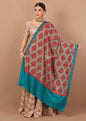Pashtush Shawl Store Shawl Pashtush Womens Embroidery Shawl, Silky Thread work - Faux Pashmina