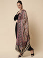 Pashtush India Womens Shawls Pashtush Womens Ethnic Shawl, Faux Pashmina, Soft And Warm, Beige