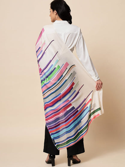 Pashtush India Womens Stoles and Scarves Scarf Pashtush Womens Extra Fine Soft Bamboo Stole, Multicolour