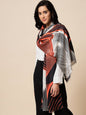 Pashtush India Womens Stoles and Scarves Scarf Pashtush Womens Extra Fine Soft Bamboo Stole, Multicolour