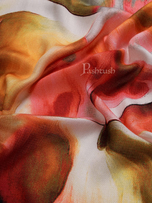 Pashtush India Womens Stoles and Scarves Scarf Pashtush Womens Extra Fine Soft Bamboo Stole, Multicolour