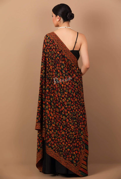 Pashtush Shawl Store Shawl Pashtush Womens Extra Fine Soft Kaani Weave Shawl, Rich Multicoloured