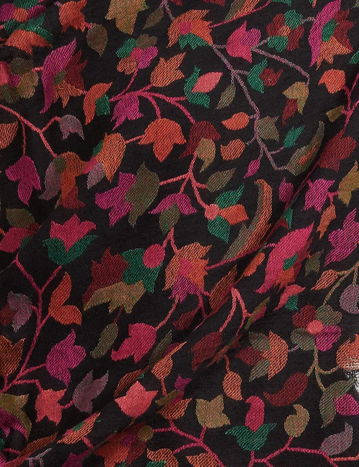 Pashtush India 100x200 Pashtush Womens Extra Fine Soft Kaani Weave Shawl, Fine Wool