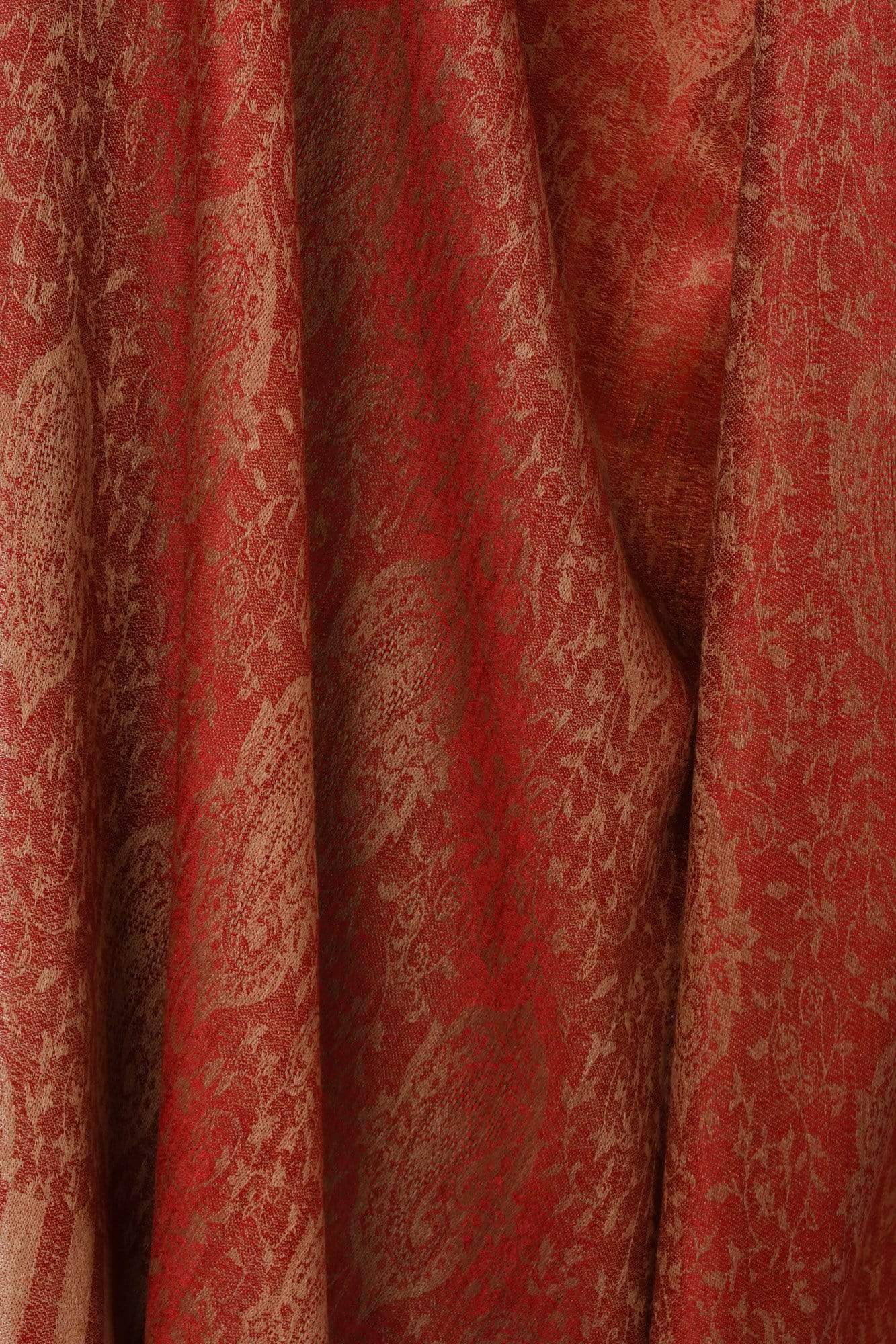 Pashtush Shawl Store Shawl Pashtush Womens Extra Fine Wool Blend Pashmina Shawl Soft Ultra Light Weight Maroon