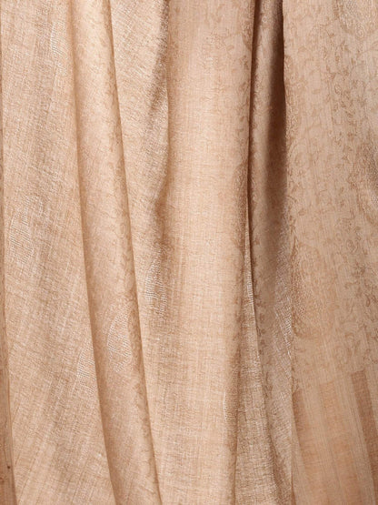 Pashtush India 100x200 Pashtush Womens Extra Fine WooL Shawl, Jacquard, Soft, Warm and Ultra Light Weight