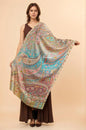Pashtush India Womens Stoles Pashtush Womens Extra Soft Bamboo Stole, Printed Paisley Design, Multicolour