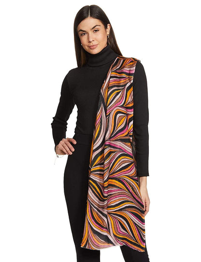 Pashtush India 100x200 PASHTUSH WOMENS EXTRA SOFT, PRINTED BAMBOO SCARF