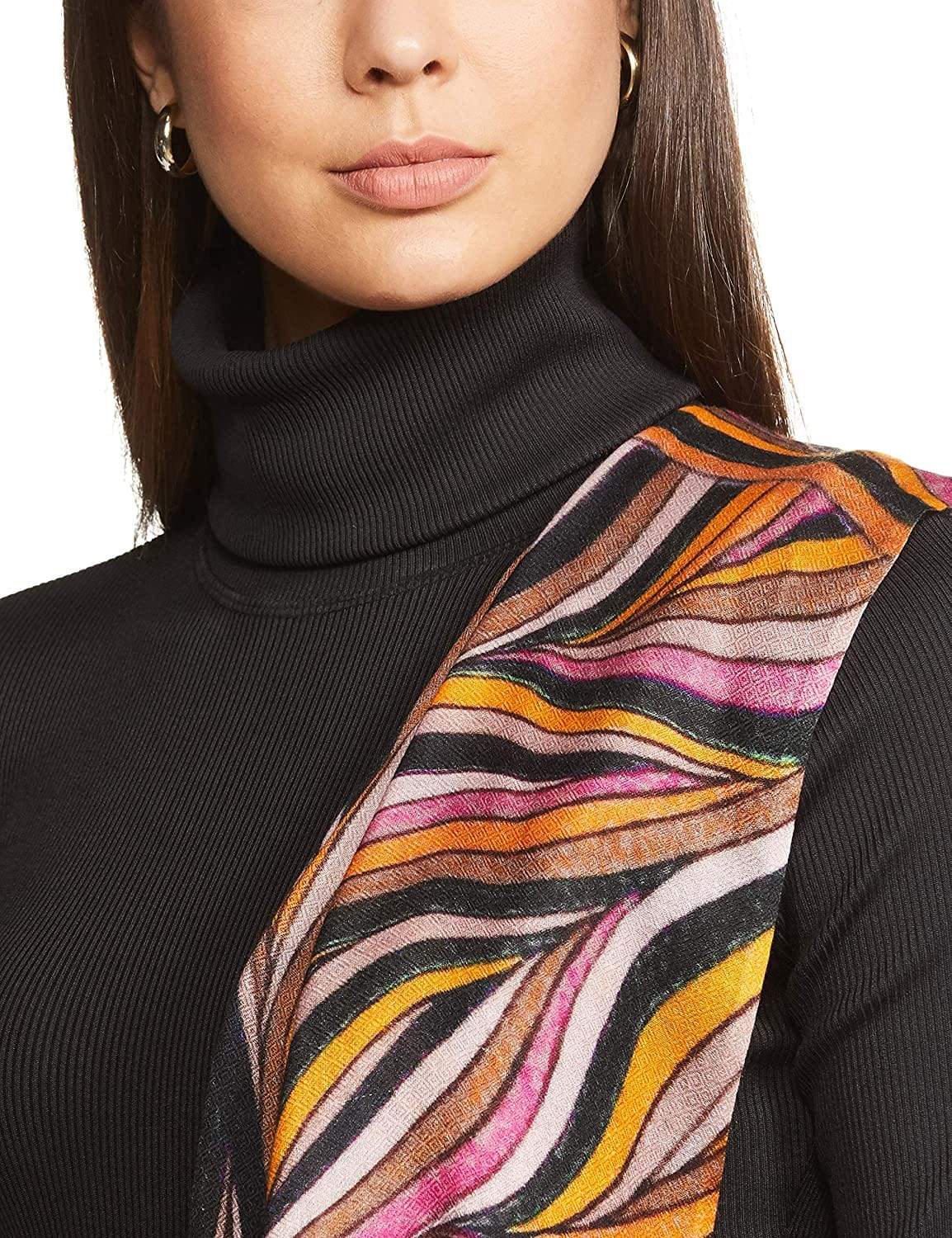 Pashtush India 100x200 PASHTUSH WOMENS EXTRA SOFT, PRINTED BAMBOO SCARF