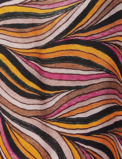 Pashtush India 100x200 PASHTUSH WOMENS EXTRA SOFT, PRINTED BAMBOO SCARF