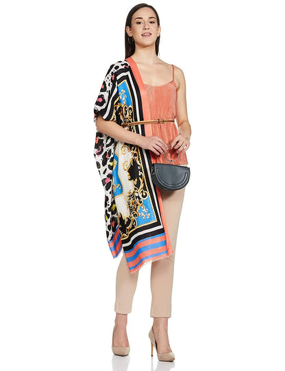Pashtush India 70x200 Pashtush Womens Extra Soft, Printed Bamboo Scarf