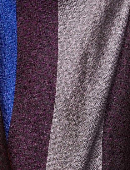 Pashtush India 70x200 Pashtush Womens Extra Soft, Printed Bamboo Scarf, Bold Freedom Stripes