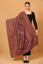 Pashtush India Womens Shawls Pashtush womens Faux Pashmina shawl, Antique Rich Garden Aesthetic design, Multicolour