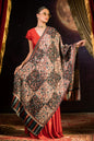 Pashtush India Womens Shawls Pashtush Womens Faux Pashmina Shawl, Paisley Weave Design, Multicolour