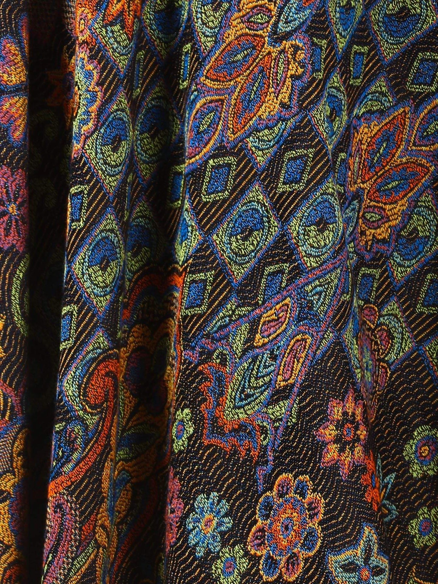 Pashtush Womens Fine Bamboo Jacquard Scarf, Reversible, Multicoloured - Baby Pink