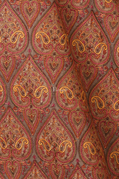 Pashtush India Womens Shawls Pashtush Womens Fine Wool , Fineembroidery Shawl