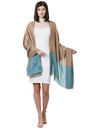 Pashtush India Womens Shawls Pashtush Womens Fine Wool Shawl, Arabian Shore