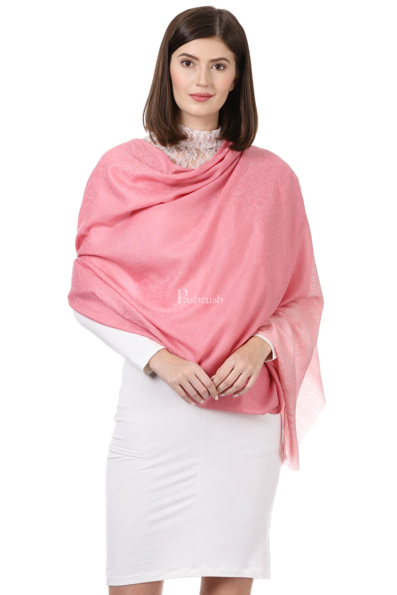 Pashtush India Womens Shawls Pashtush Womens Fine Wool Shawl, Bloom