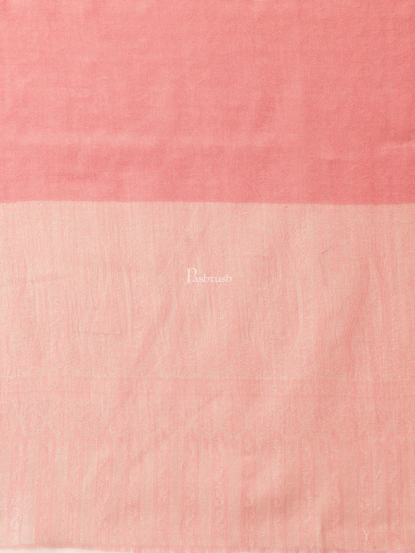 Pashtush India Womens Shawls Pashtush Womens Fine Wool Shawl, Pink