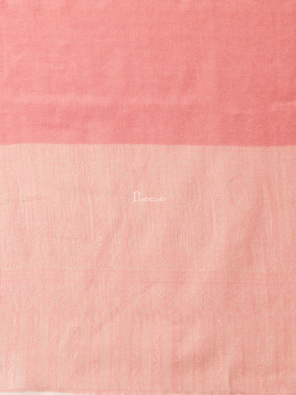 Pashtush India Womens Shawls Pashtush Womens Fine Wool Shawl, Pink