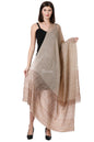 Pashtush India Womens Shawls Pashtush Womens Fine Wool Shawl, Taupe
