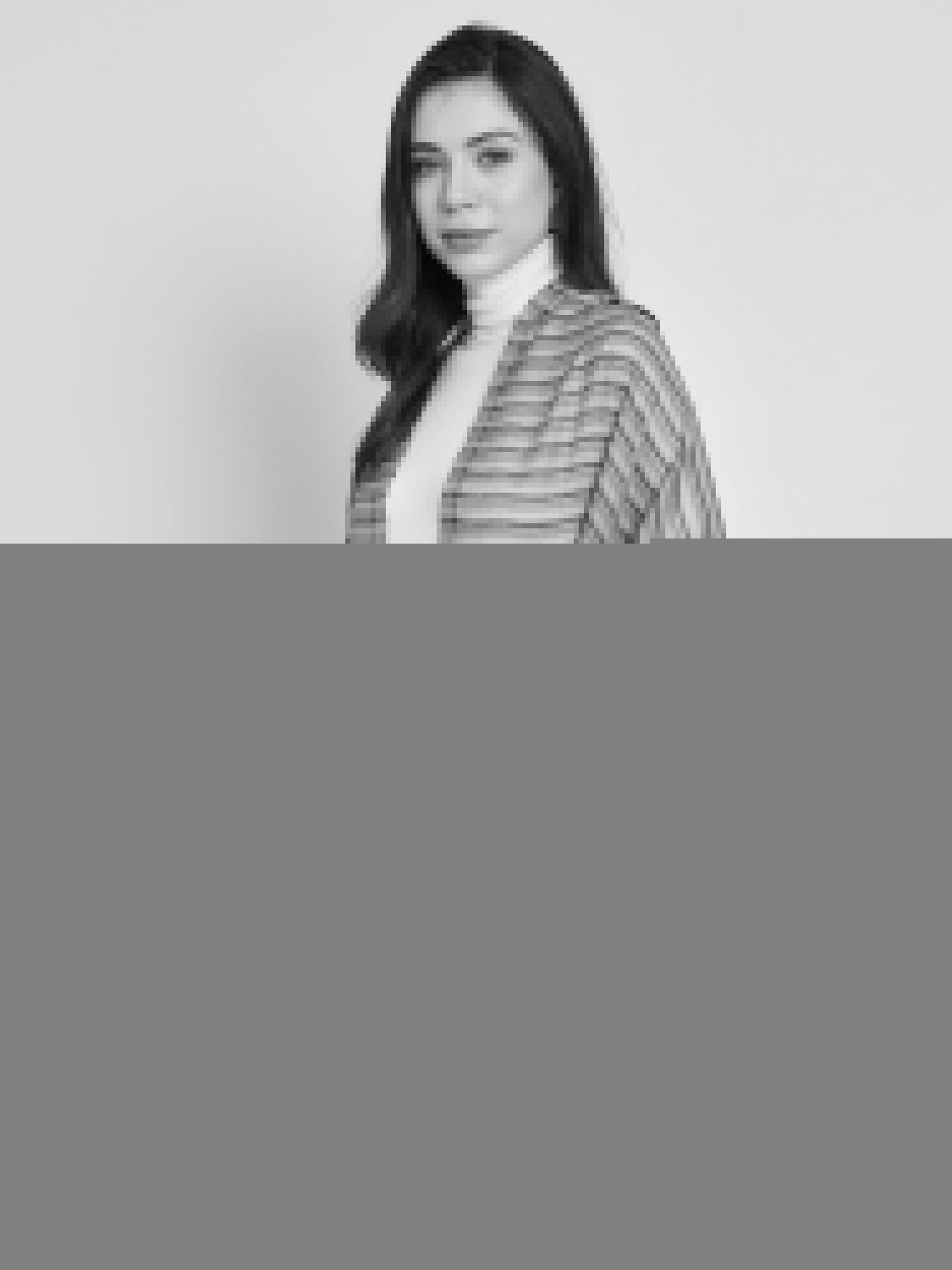 Pashtush India Womens Shawls Pashtush Womens Fine Wool Shawl, With Aztec Weave Striped Palla, Taupe