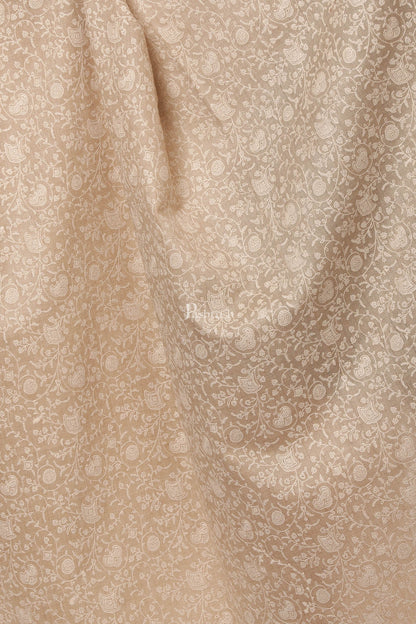 Pashtush India Womens Shawls Pashtush Womens Fine Wool Shawl With Tone On Tone Embroidery, Soft And Warm, Light Weight