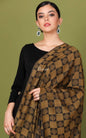 Pashtush Store Stole Pashtush Womens Fine Wool, Soft and Warm, Checkered stole