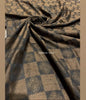 Pashtush Fine Wool Soft And Warm Twin Check Black Coffee