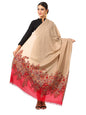 Pashtush Womens Floral Jacquard Shawl, Faux Pashmina Floral