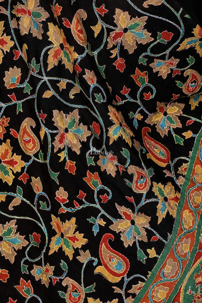 Pashtush Shawl Store Stole Pashtush Womens Handwork Handpainted Kalamkari Stole