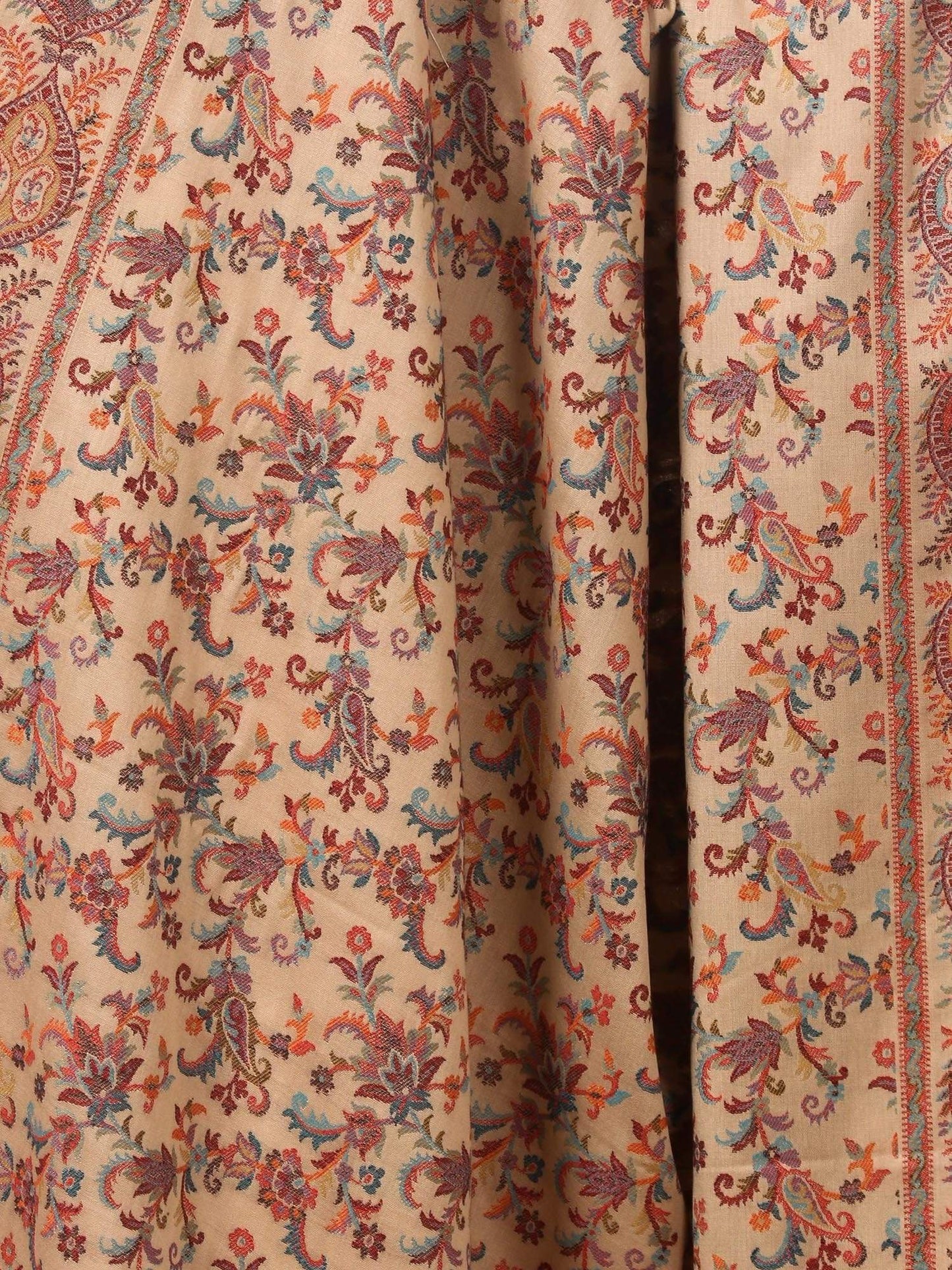 Pashtush Store Shawl Pashtush womens Kaani Shawl, Faux Pashmina, Soft and Warm (Dark taupe)