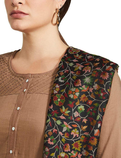 Pashtush India 100x200 Pashtush Womens Kaani Shawl, Faux Pashmina, Soft and Warm, Multi coloured