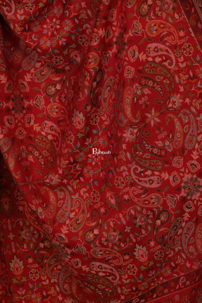 Pashtush India 100x200 Pashtush Womens Kaani Shawl, Faux Pashmina, Soft and Warm, Multi coloured