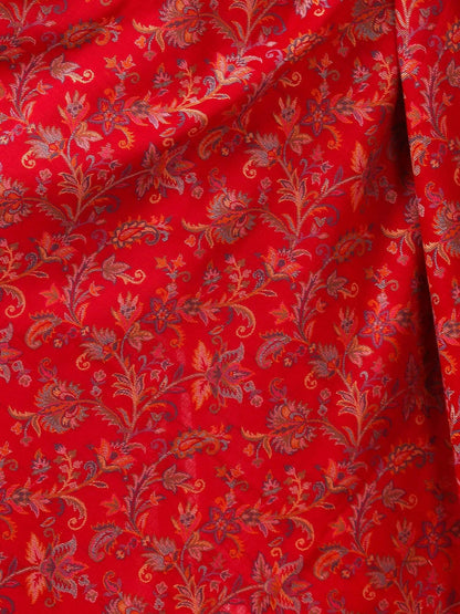 Pashtush Store Shawl Pashtush Womens Kaani Shawl, Faux Pashmina, Soft and Warm (Scarlet Red)
