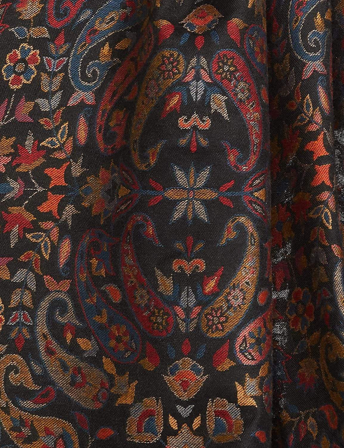 Pashtush India 100x200 Pashtush Womens Kaani Stole, Faux Pashmina, Soft And Warm