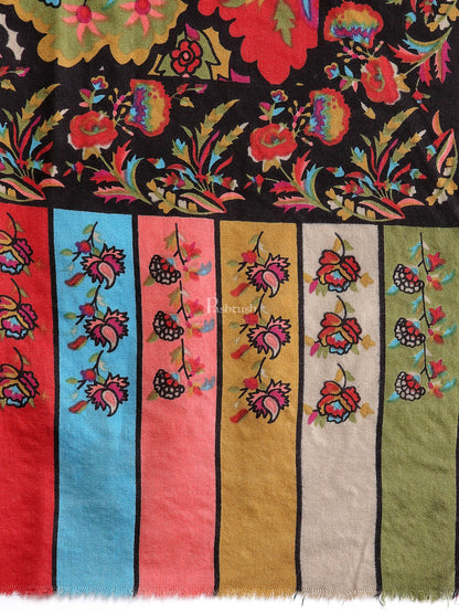 Pashtush India Womens Shawls Pashtush Womens Kalamkari Printed Shawl, Medium, Thick And Warm