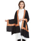 Pashtush India 100x200 Pashtush Womens Kashmiri Hand Embroidery Shawl, 100% Pure Wool Shawls, Black