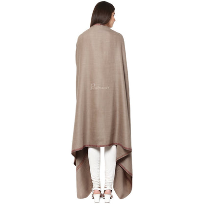 Pashtush India Womens Shawls Pashtush Womens Kashmiri Hand Embroidery Shawl, Woollen, Kingri