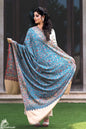Pashtush Shawl Store Shawl Pashtush Womens Kashmiri Shawl,"Rich Garden Aesthic" Design, Inspired by Vintage Jamawar Shawls, Faux Pashmina Shawls, Soft and Warm