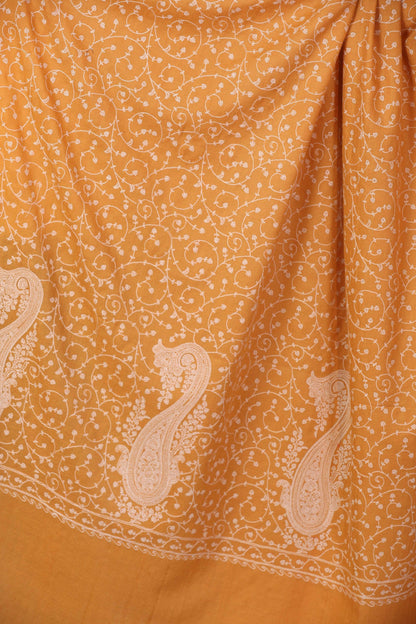 Pashtush Shawl Store Shawl Pashtush Womens Kashmiri Shawl with Tone on Tone Embroidery, Soft and Warm, Light Weight