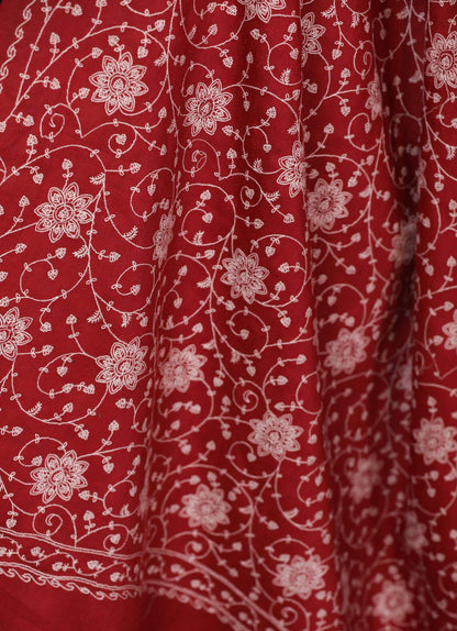 Pashtush Shawl Store Shawl Pashtush Womens Kashmiri Shawl with Tone on Tone Embroidery, Soft, Warm, Light Weight