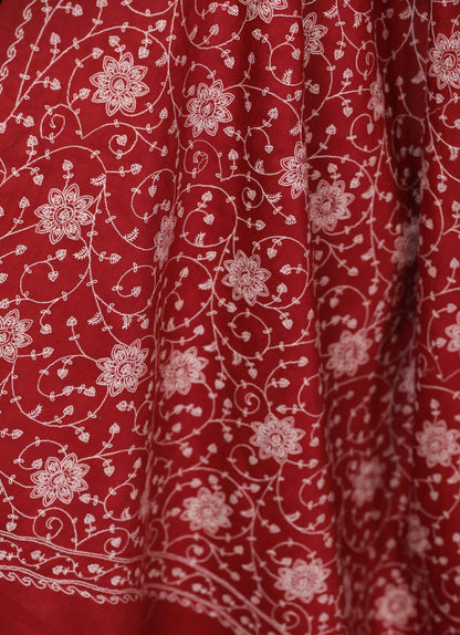 Pashtush Shawl Store Shawl Pashtush Womens Kashmiri Shawl with Tone on Tone Embroidery, Soft, Warm, Light Weight