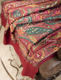 Pashtush India 100x200 Pashtush Womens Papier Mache Embroidered Jamawar Stole, Fine Wool, Soft and Warm