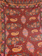 Pashtush India 100x200 Pashtush Womens Papier-mâché Embroidered Shawl, Fine Wool with Silky Embroidery, Maroon