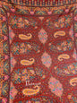 Pashtush India 100x200 Pashtush Womens Papier-mâché Embroidered Shawl, Fine Wool with Silky Embroidery, Maroon