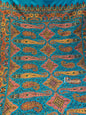 Pashtush India 100x200 Pashtush Womens Papier-mâché Embroidered Shawl, Fine Wool with Silky Embroidery, Scarlet Red