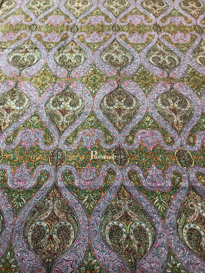 Pashtush India Womens Shawls Pashtush Womens Pashmina Shawl, Handwoven with Sozni Hand Embroidery