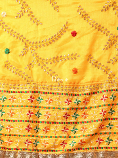 Pashtush India Pashtush Womens Phulkari Dupatta
