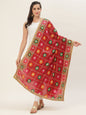 Pashtush India Pashtush Womens Phulkari Dupatta
