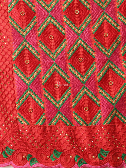 Pashtush India Womens Dupatta Pashtush Womens Phulkari Dupatta